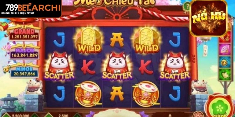 Khám phá nổ hũ Mèo Chiêu Tài đậm dấu ấn tài lộc