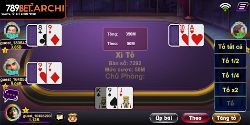 Nắm vững luật chơi xì tố 789bet